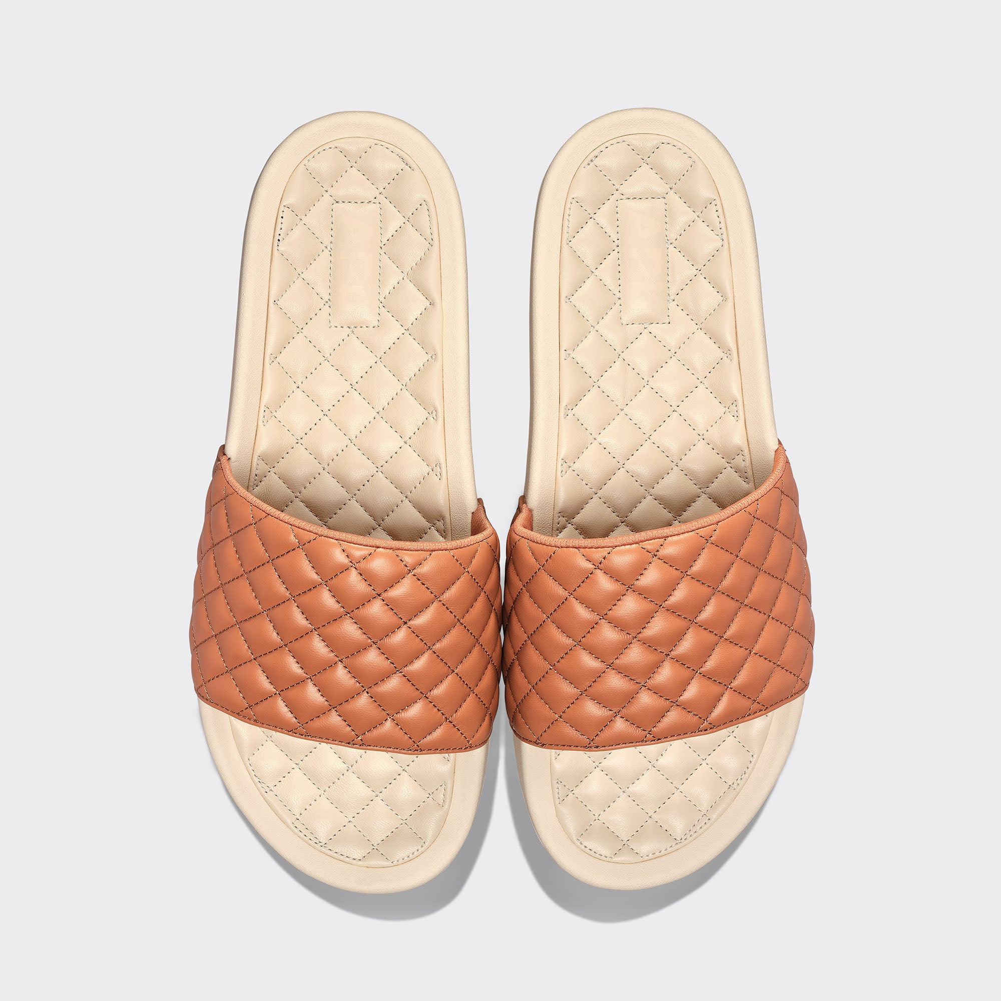 Women's Lusso Slide Toasted Clay / Campus view 1