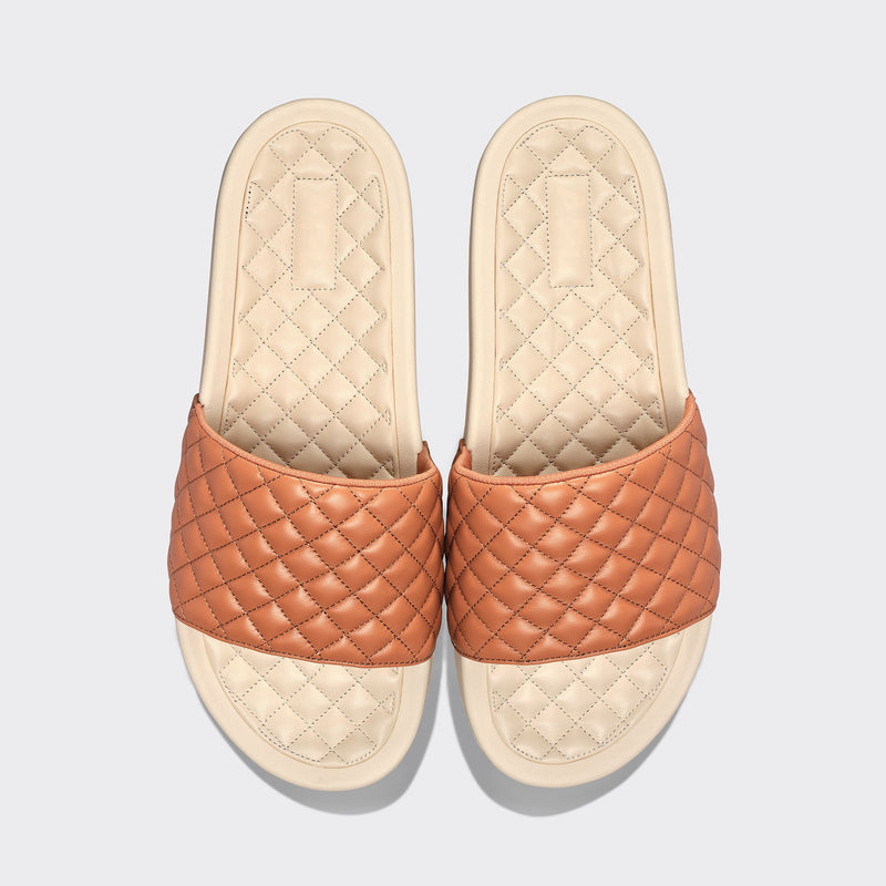 Men's Lusso Slide Toasted Clay / Campus view 1