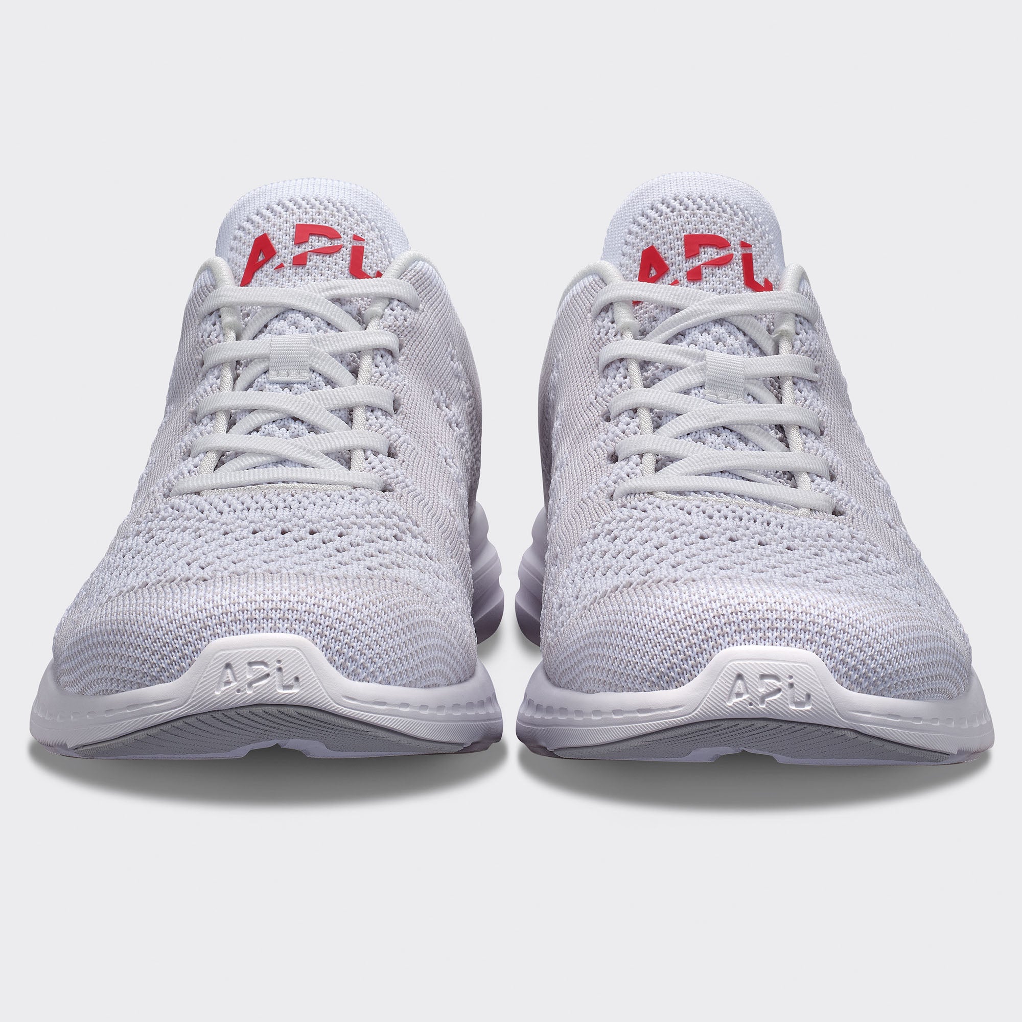 Women's TechLoom Pro White / Harbor Grey / Red view 4