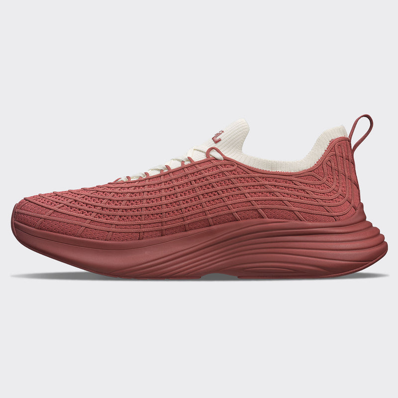 Men's TechLoom Zipline Bordeaux / Ivory view 2