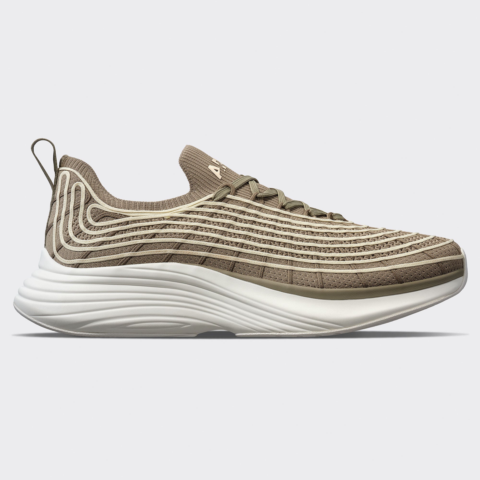 Men's TechLoom Zipline Cobblestone / Campus / Ivory view 1