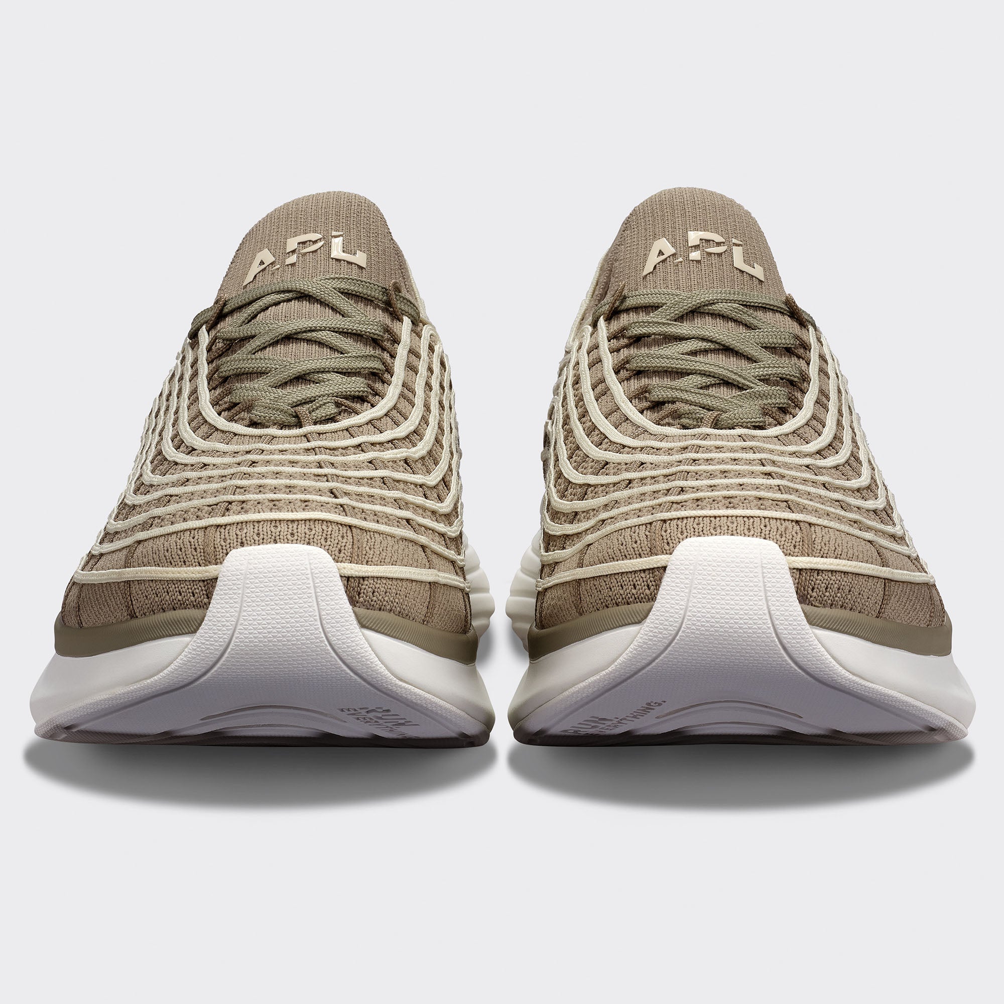 Men's TechLoom Zipline Cobblestone / Campus / Ivory view 4