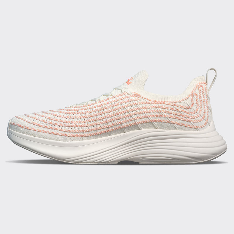 Women's TechLoom Zipline Ivory / Sunset view 2