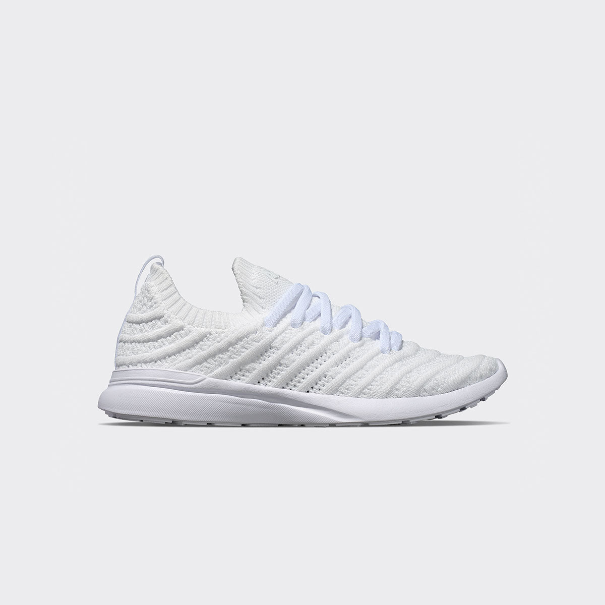 Youth&#39;s TechLoom Wave White / White view 1