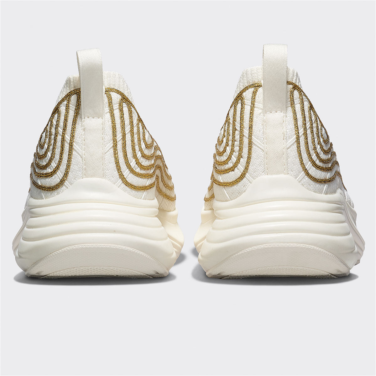 Women's TechLoom Zipline Ivory / Metallic Gold view 3