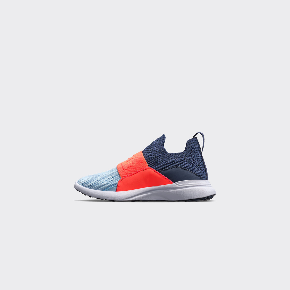 Kid's TechLoom Bliss Navy / Laser Red / Cloudless view 2