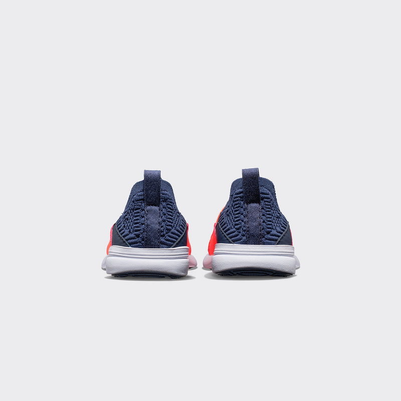 Kid's TechLoom Bliss Navy / Laser Red / Cloudless view 3