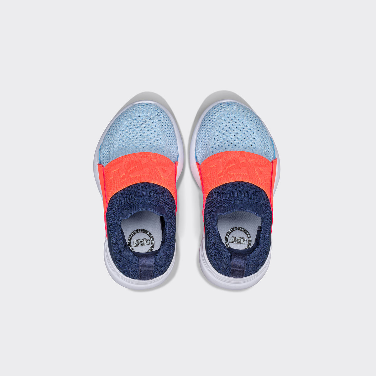 Kid's TechLoom Bliss Navy / Laser Red / Cloudless view 5