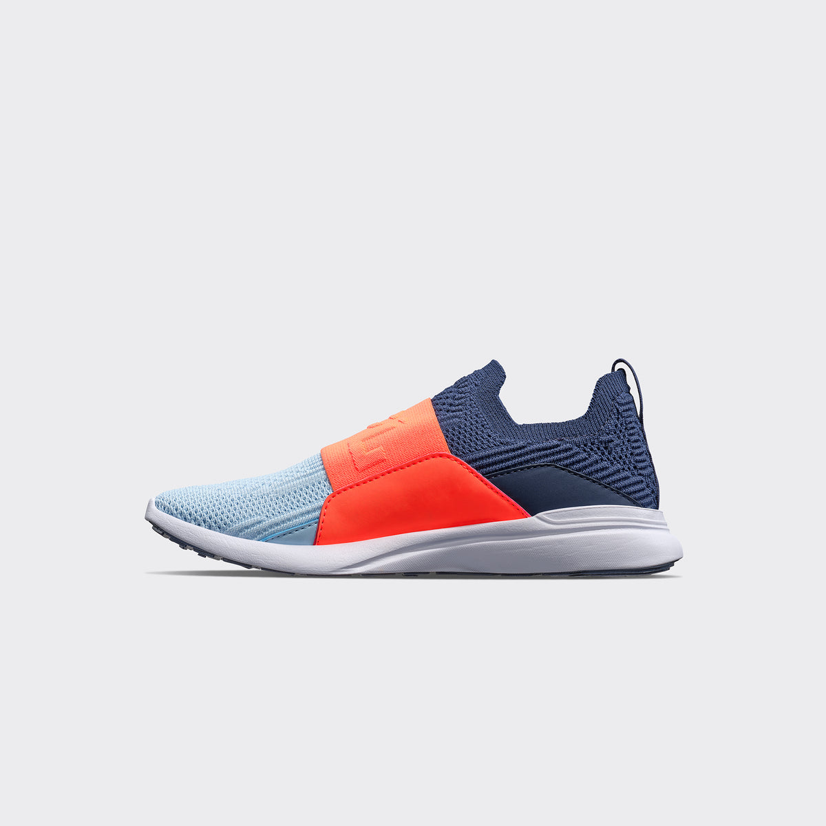 Youth's TechLoom Bliss  Navy / Laser Red / Cloudless view 2