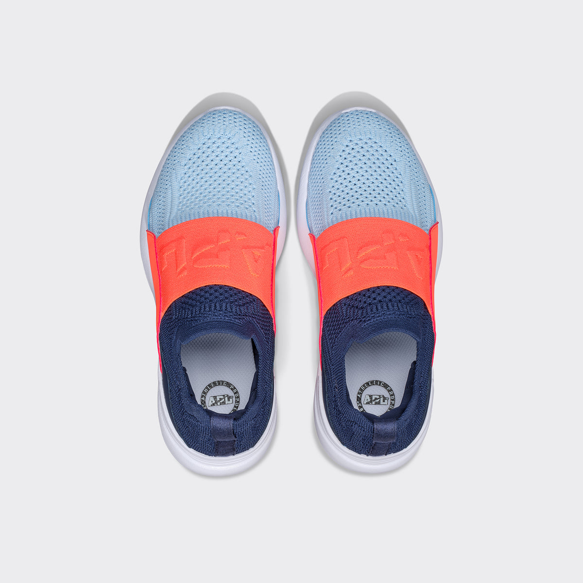Youth's TechLoom Bliss  Navy / Laser Red / Cloudless view 5