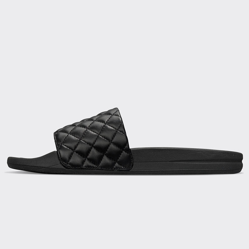 Women's Lusso Slide  Black view 3