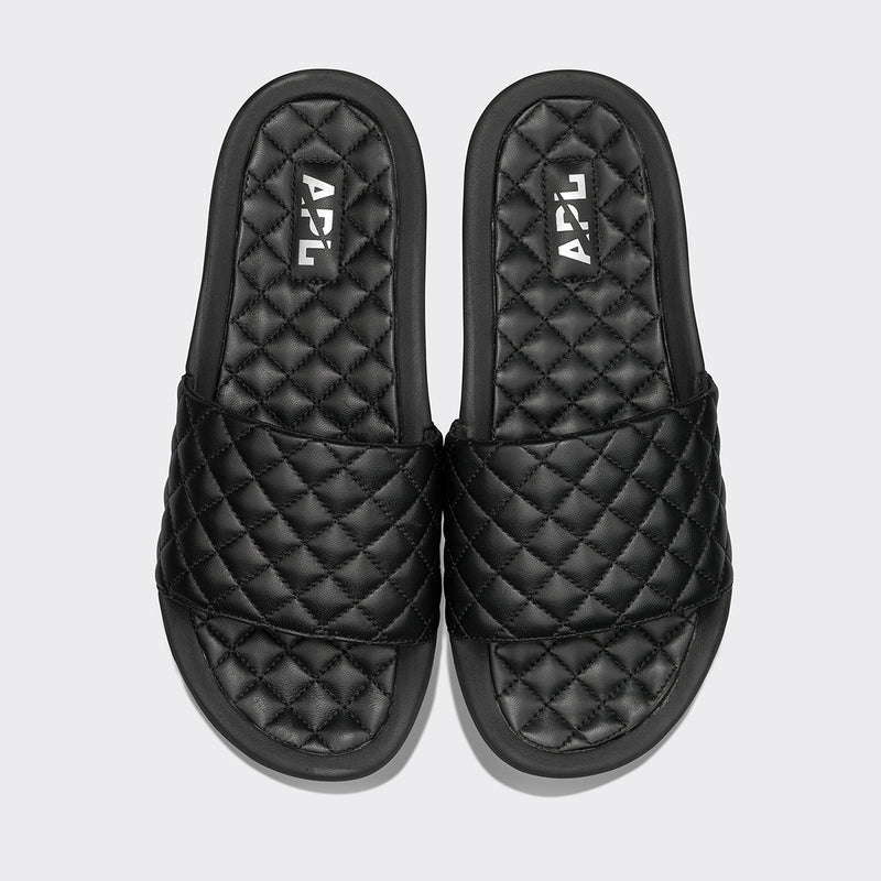 Women's Lusso Slide  Black view 1