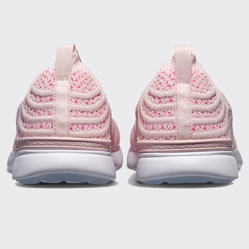 Women's TechLoom Wave Bleached Pink / Fusion Pink / White view 3