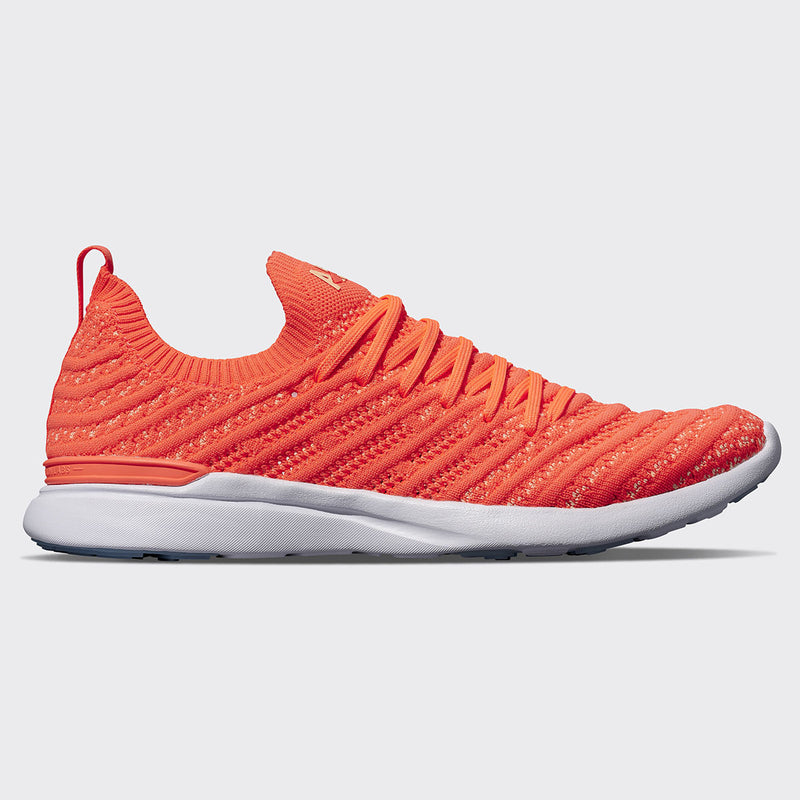 Men's TechLoom Wave Impulse Red / Faded Peach / White view 1