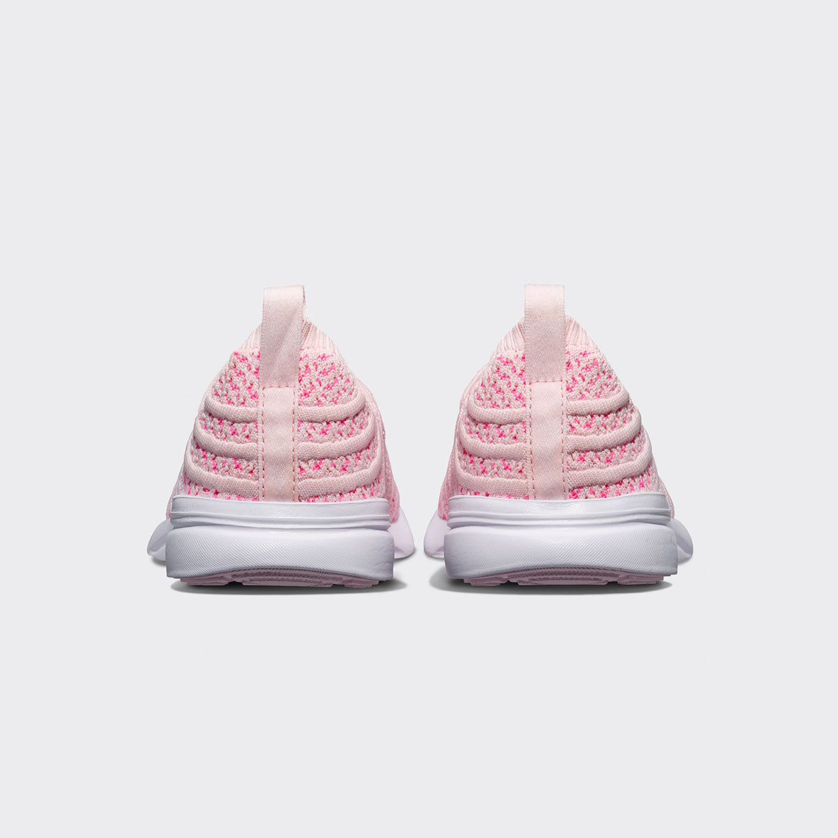 Youth&#39;s TechLoom Wave Bleached Pink / Fusion Pink / White view 3