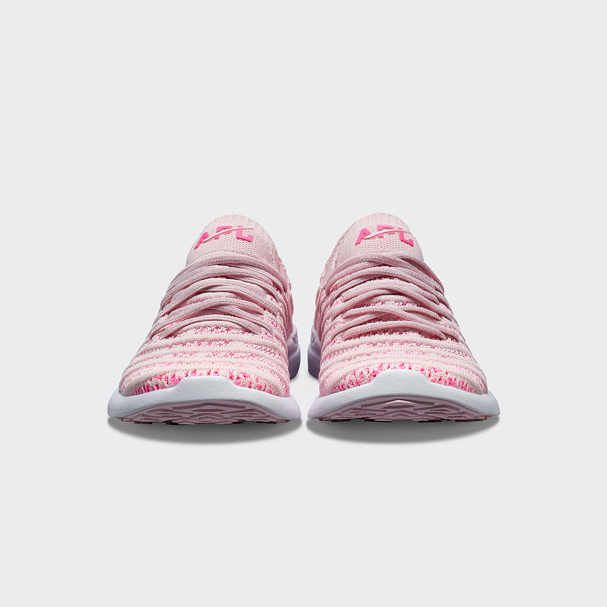 Youth&#39;s TechLoom Wave Bleached Pink / Fusion Pink / White view 4
