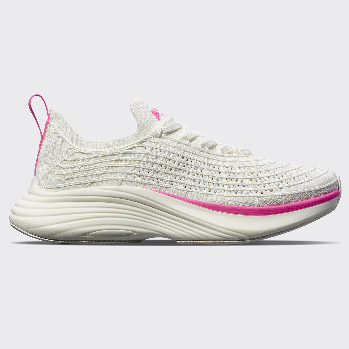 Women's TechLoom Zipline Ivory / Fusion Pink view 1