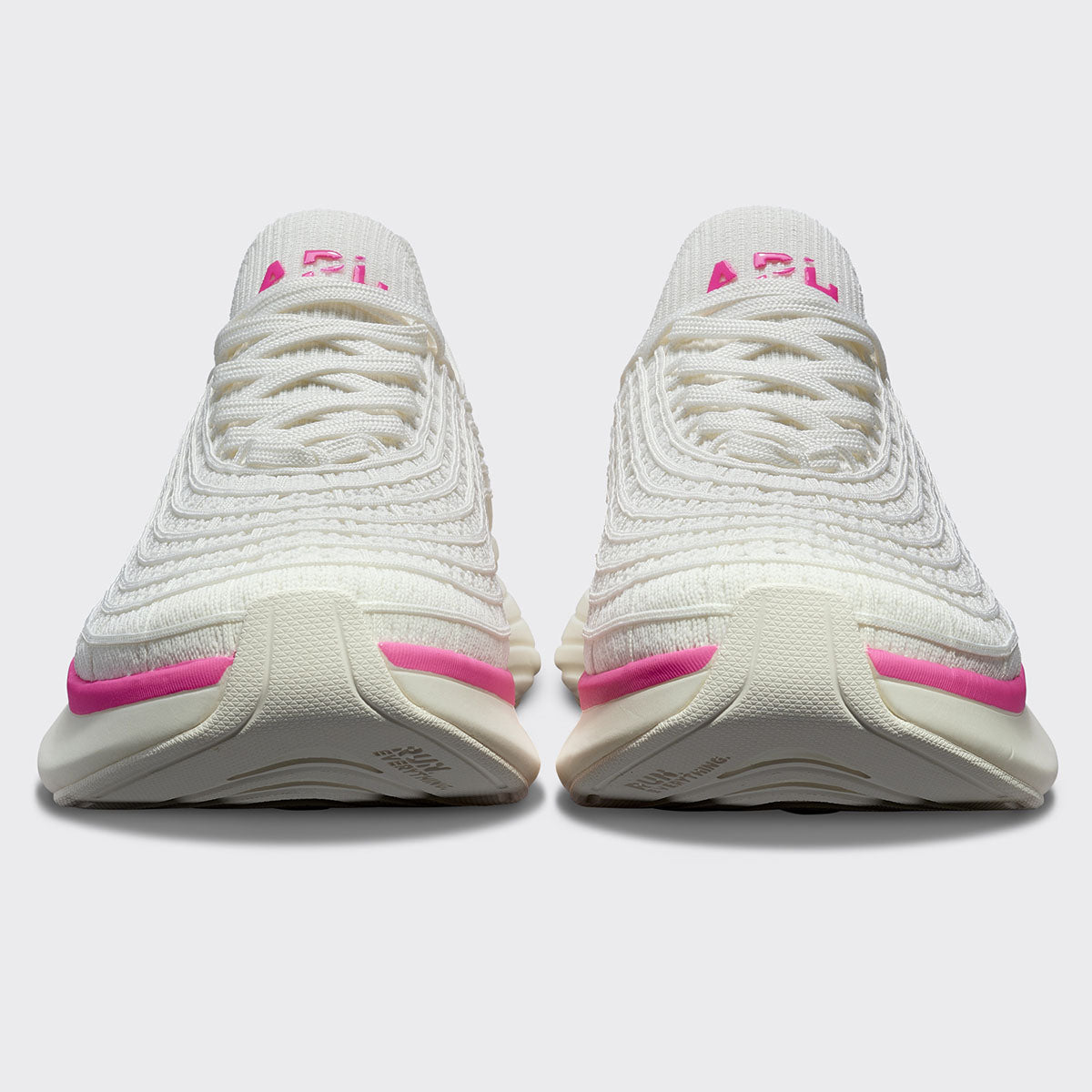 Women's TechLoom Zipline Ivory / Fusion Pink view 4
