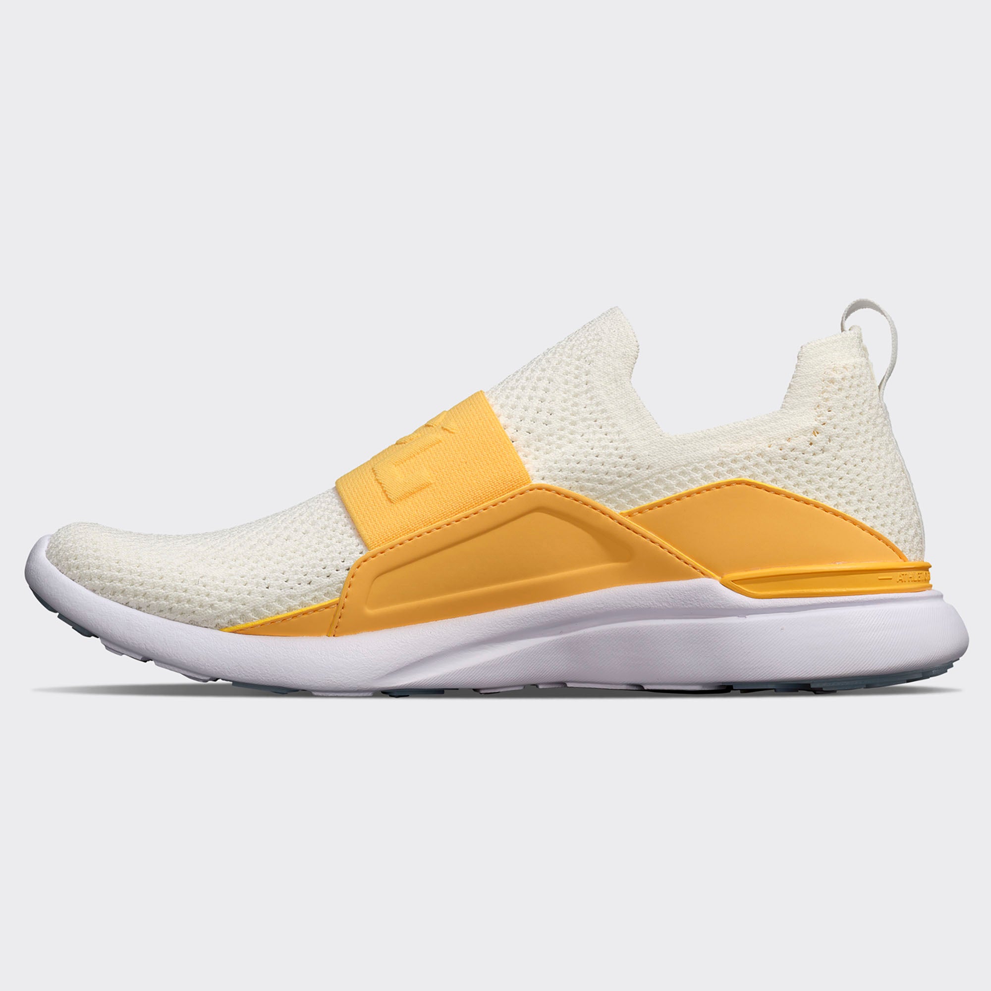 Women&#39;s TechLoom Bliss White / Marigold / UV view 2