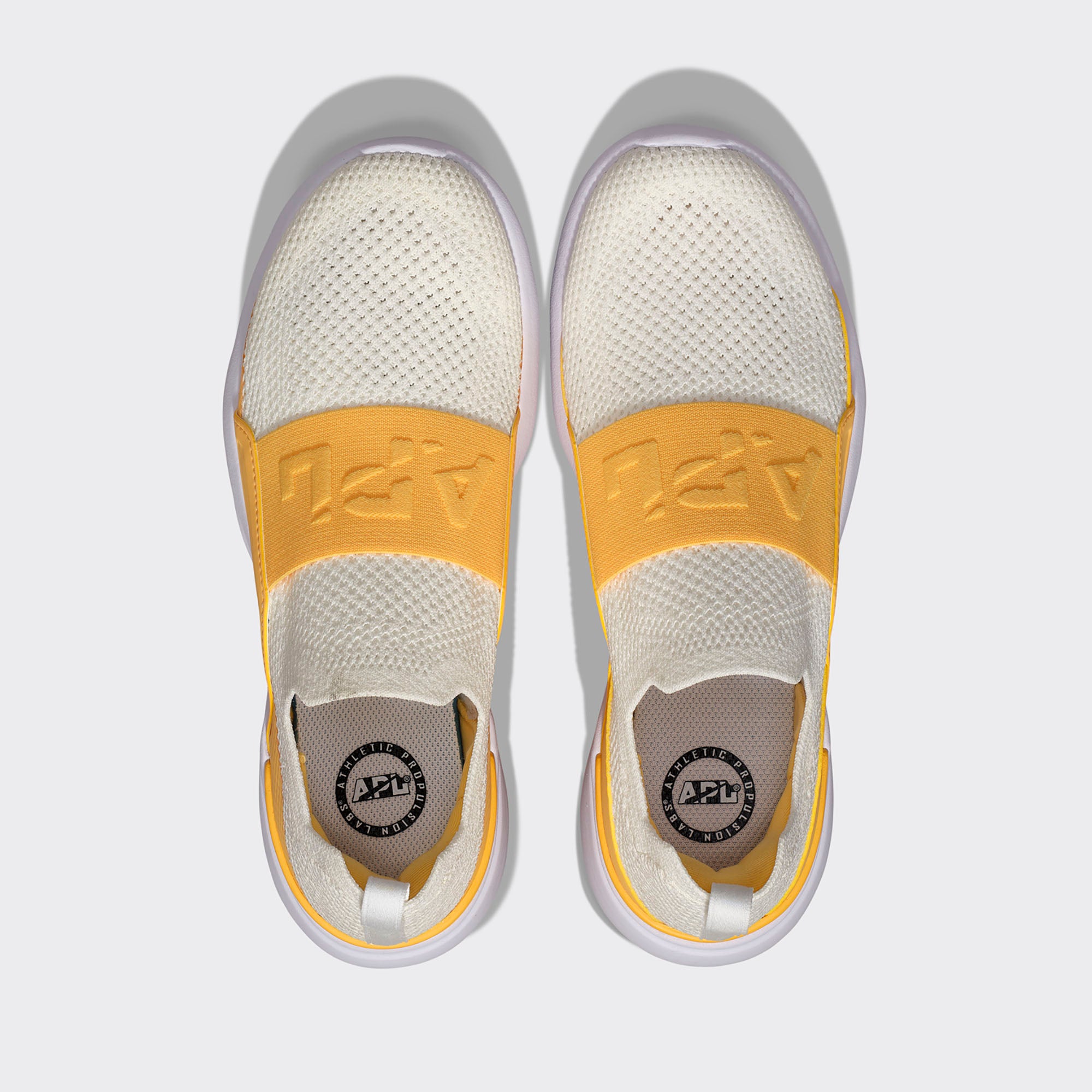 Women&#39;s TechLoom Bliss White / Marigold / UV view 5