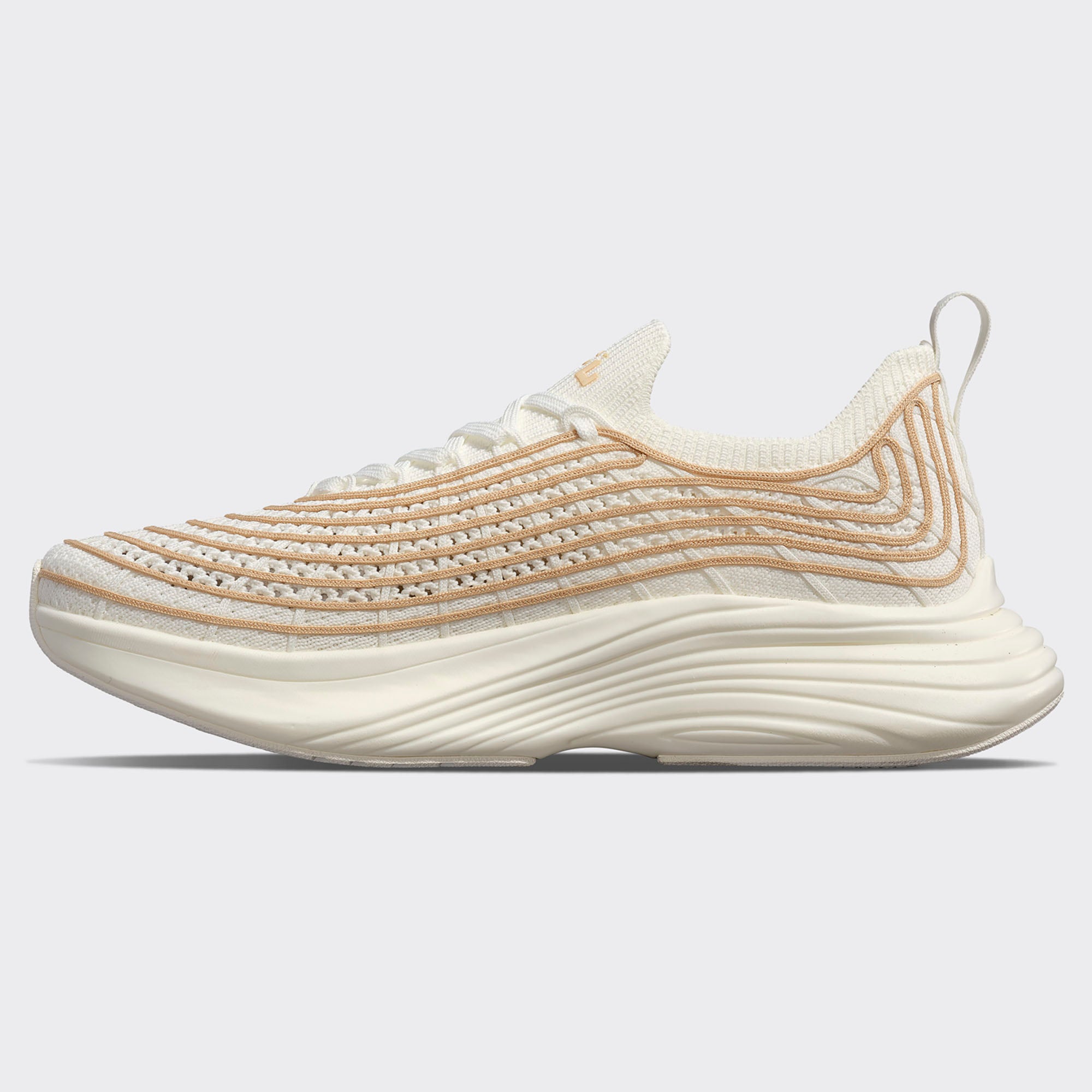 Women&#39;s TechLoom Zipline Ivory / Camel view 2