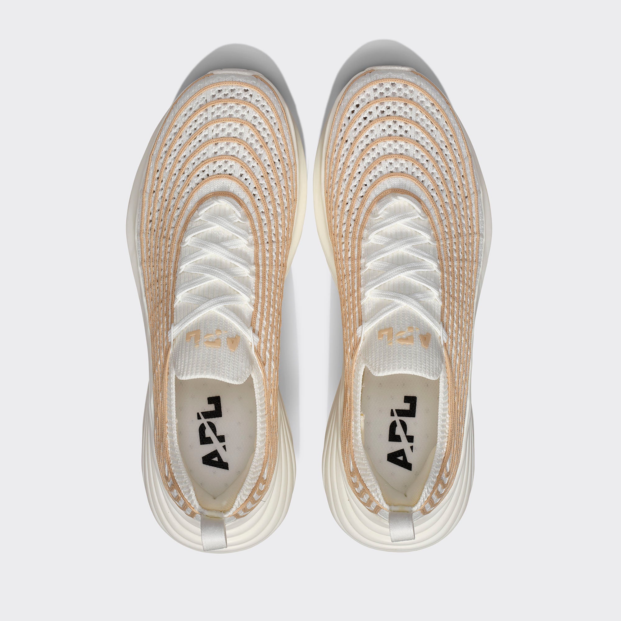 Men&#39;s TechLoom Zipline Ivory / Camel view 5