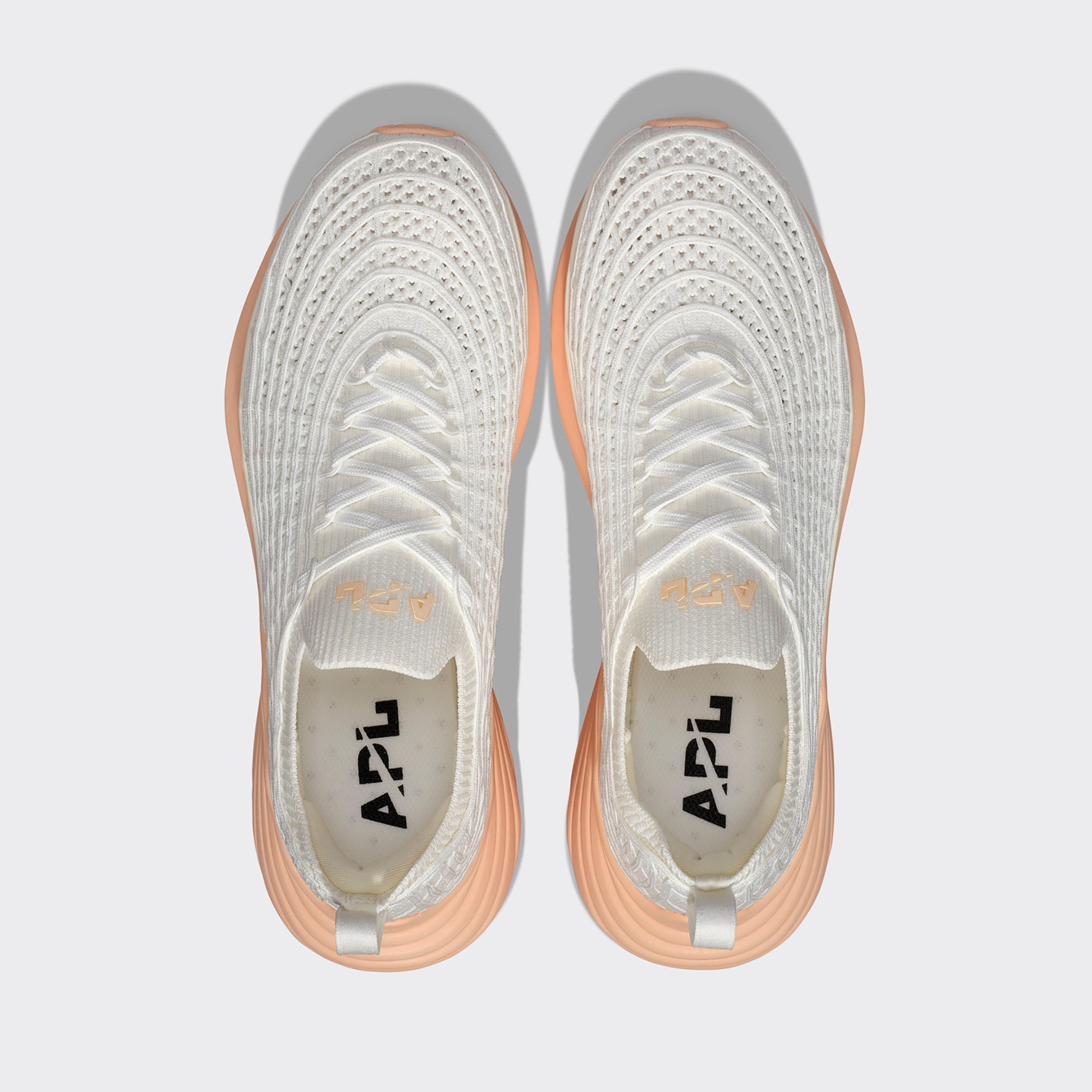 Women's TechLoom Zipline Ivory / Faded Peach | APL Shoes