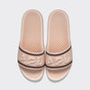Women's Big Logo TechLoom Slide Oat Silk / Chocolate