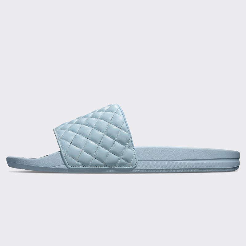 Women's Lusso Slide Powder Blue / Navy view 3