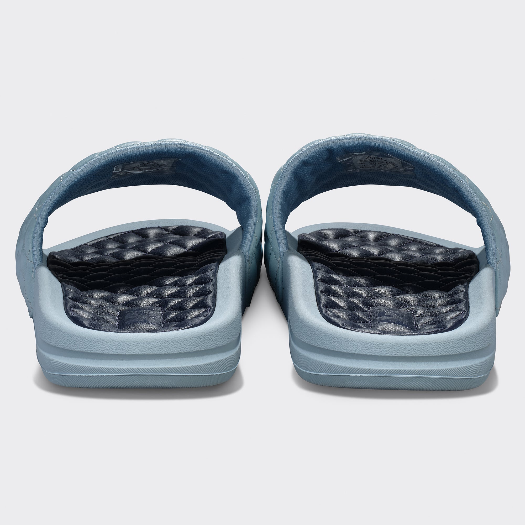 Women's Lusso Slide Powder Blue / Navy view 4