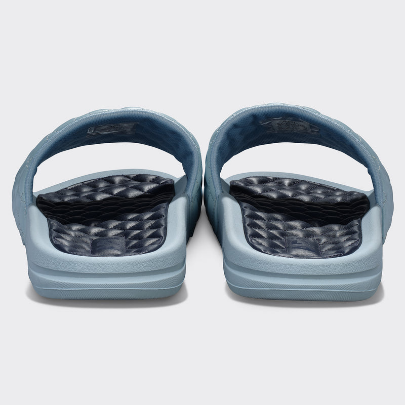 Women's Lusso Slide Powder Blue / Navy view 4