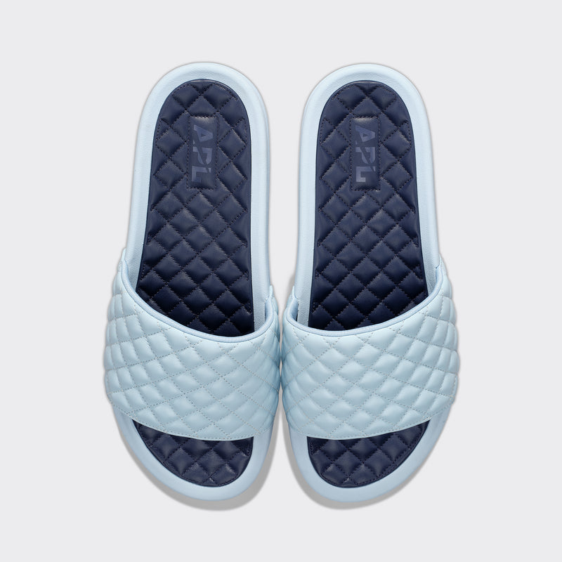 Women's Lusso Slide Powder Blue / Navy view 1