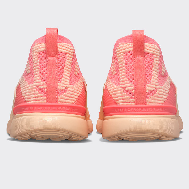 Women's TechLoom Bliss Faded Peach / Osiana Rose / Watermelon view 3