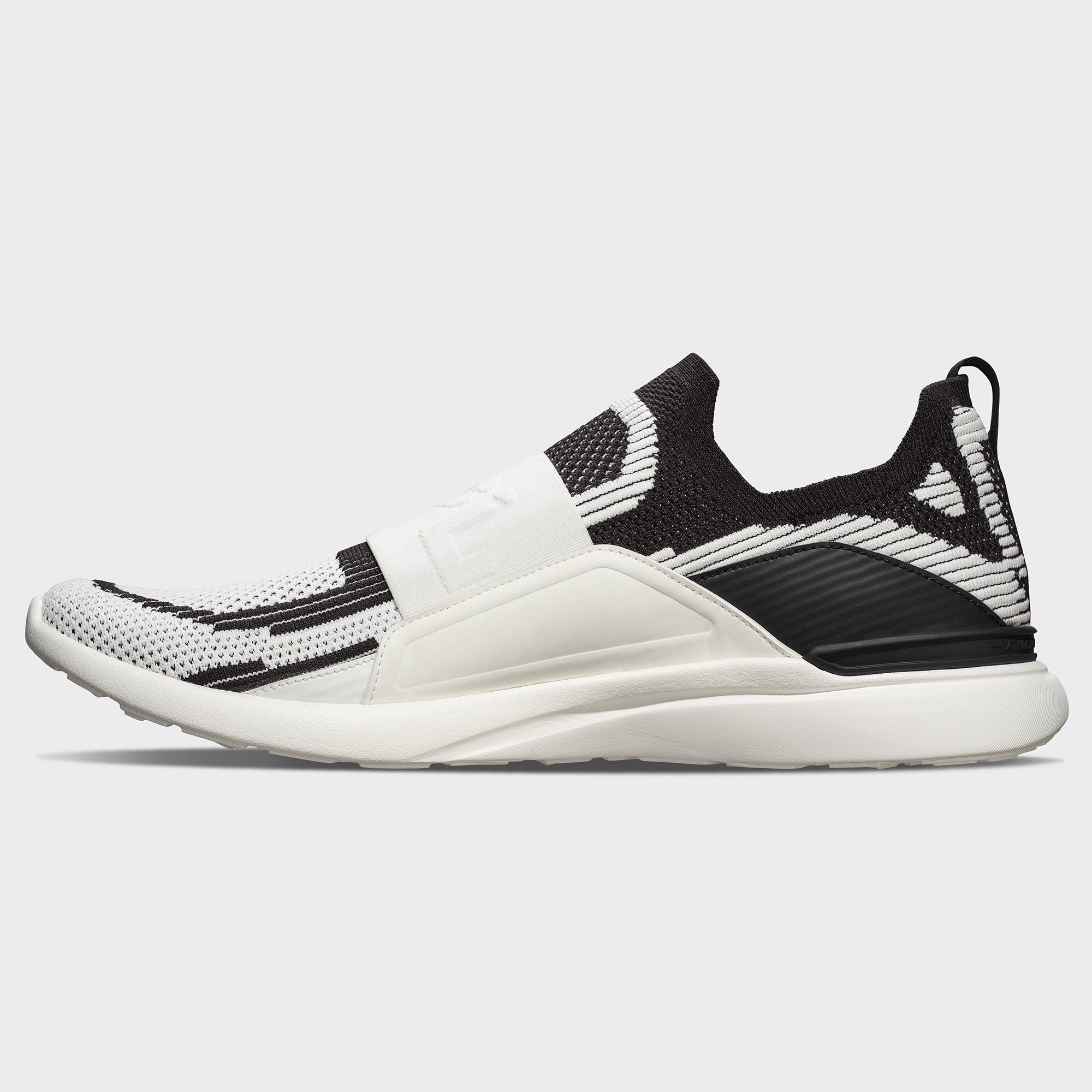 Men's TechLoom Bliss Ivory / Black / Ribbed view 2