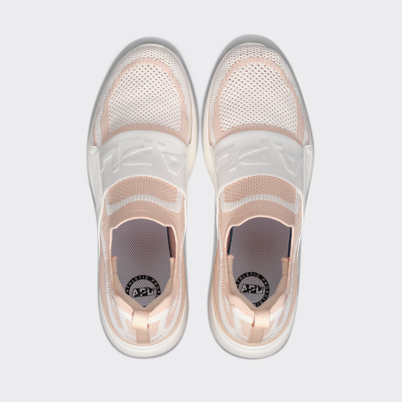 Women's TechLoom Bliss Ivory / Oat Silk / Ribbed view 5
