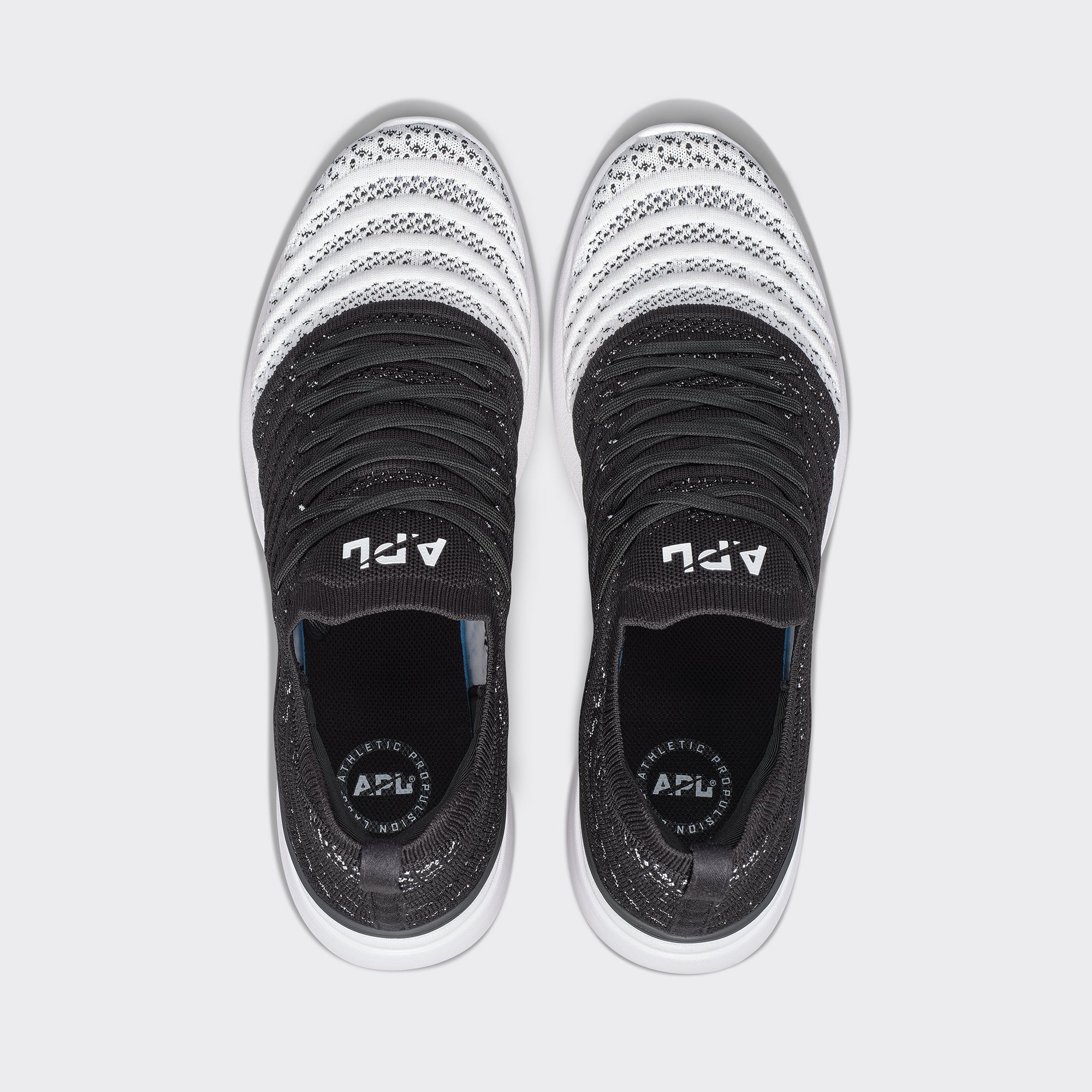 Men's TechLoom Wave Black / White / White view 5