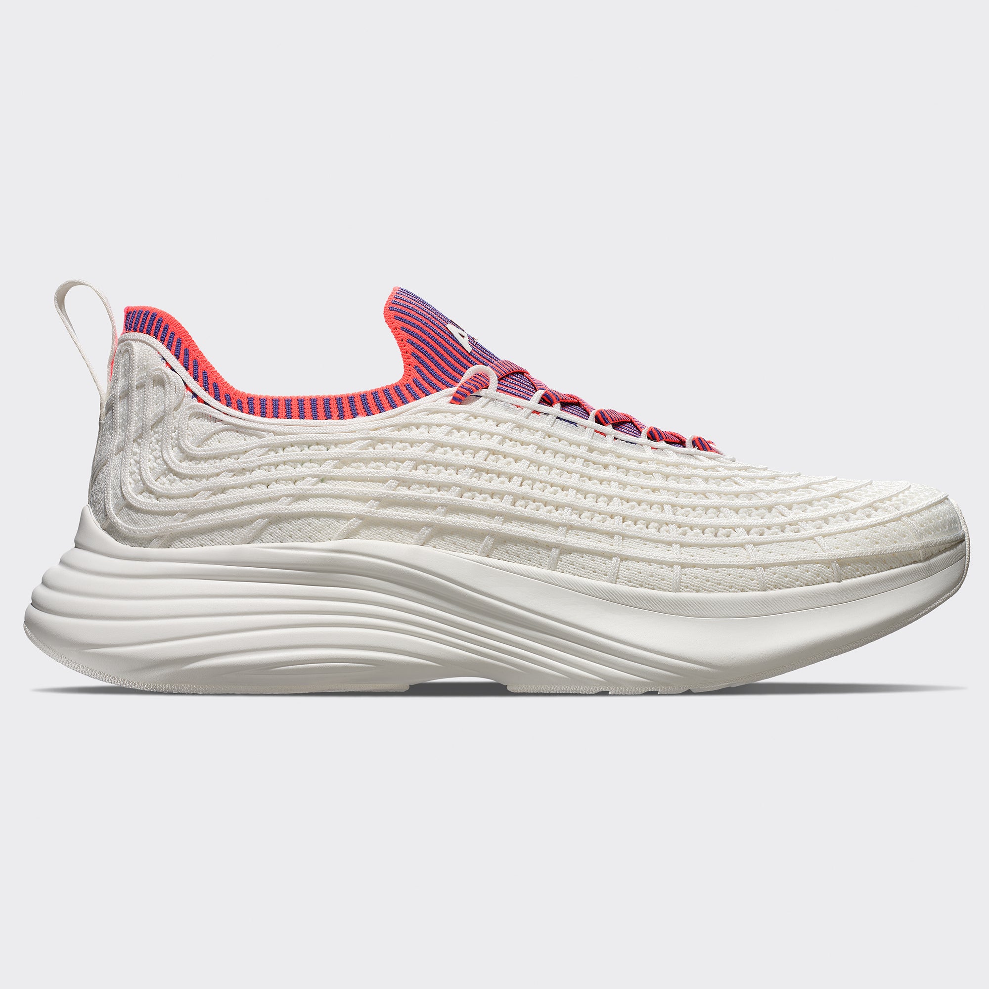 Men's TechLoom Zipline Ivory / Blue Haze / Impulse Red view 1