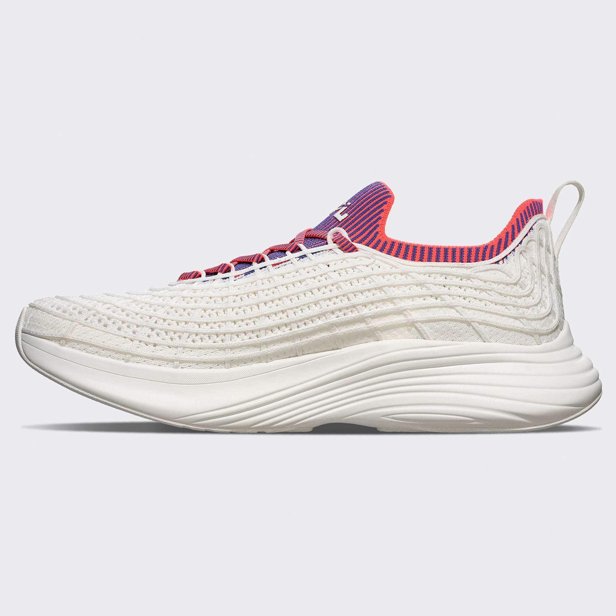 Women's TechLoom Zipline Ivory / Blue Haze / Impulse Red view 2