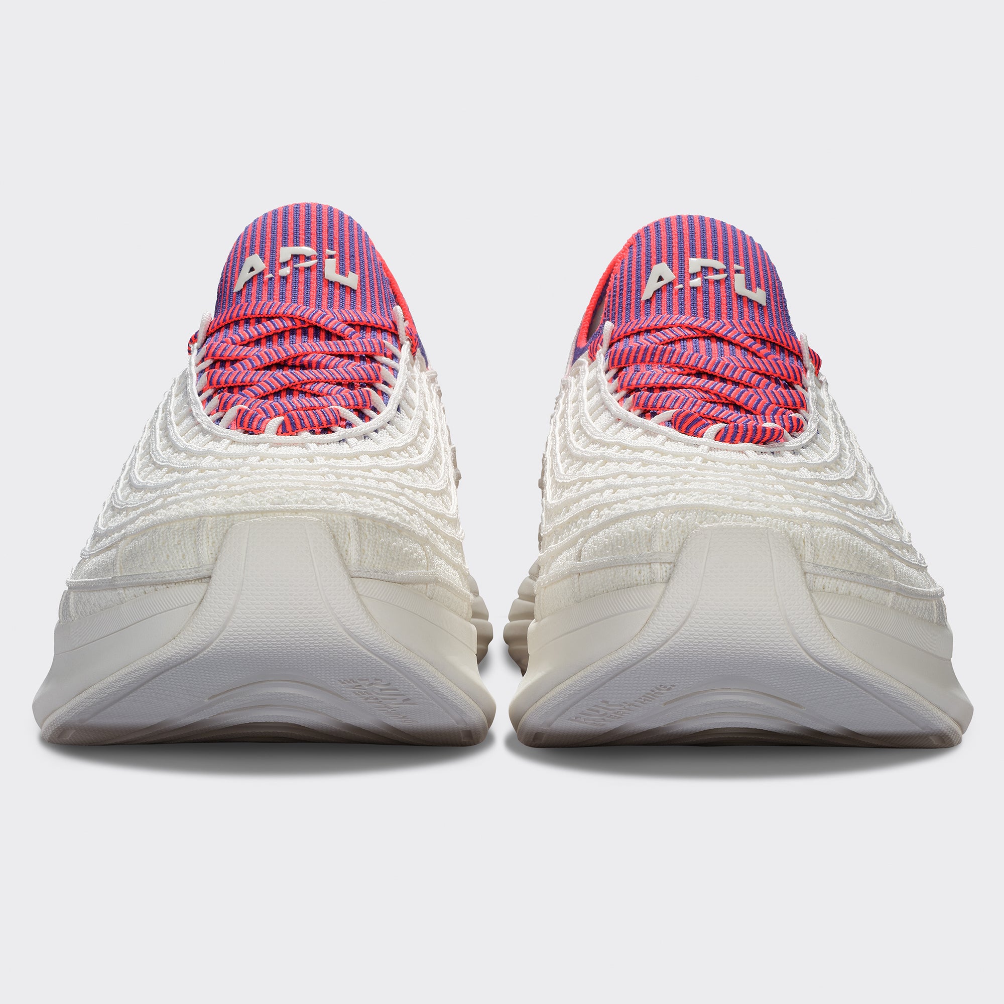 Women's TechLoom Zipline Ivory / Blue Haze / Impulse Red view 4