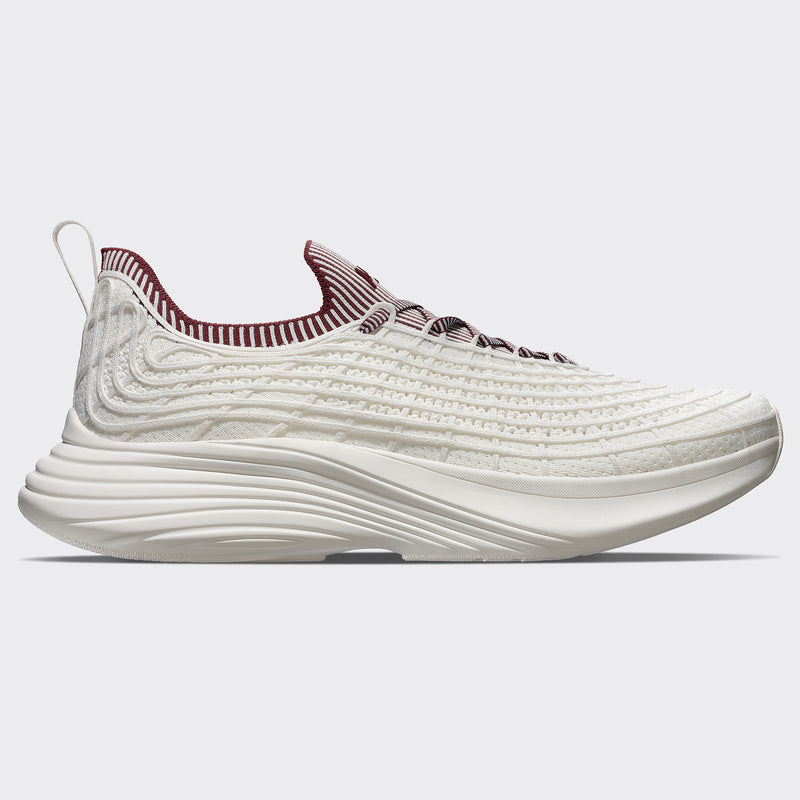 Women's TechLoom Zipline Ivory / Burgundy / Ribbed view 1