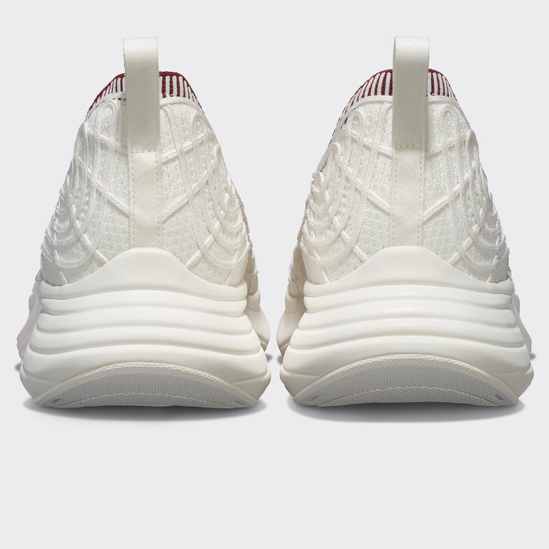 Men's TechLoom Zipline Ivory / Burgundy / Ribbed view 3