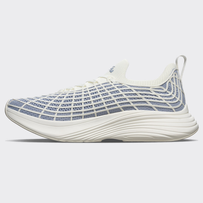 Men's TechLoom Zipline Ivory / Frozen Grey view 2