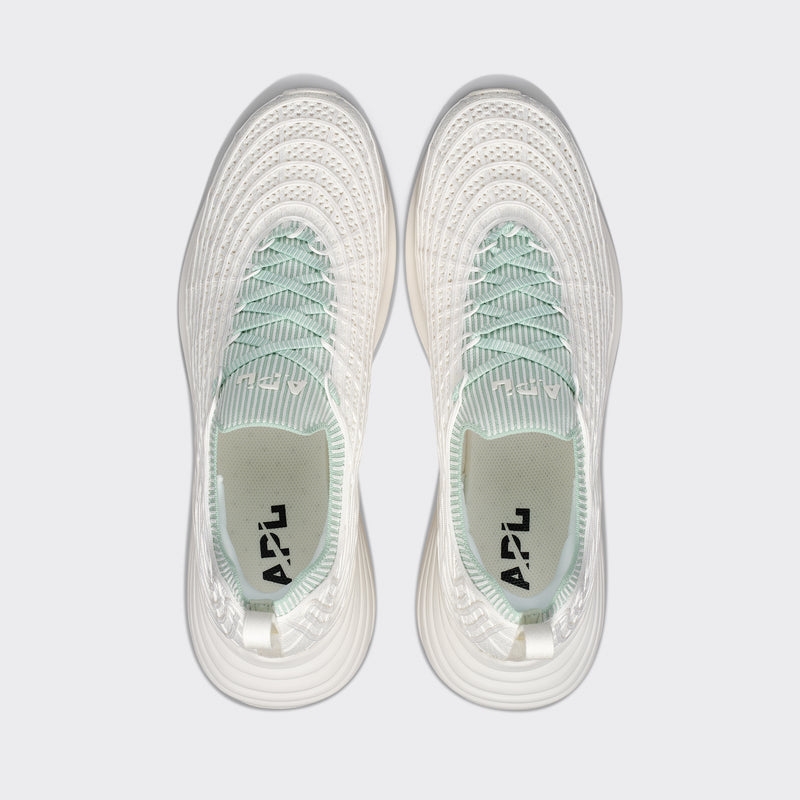 Women's TechLoom Zipline Ivory / Matcha / Ribbed view 5