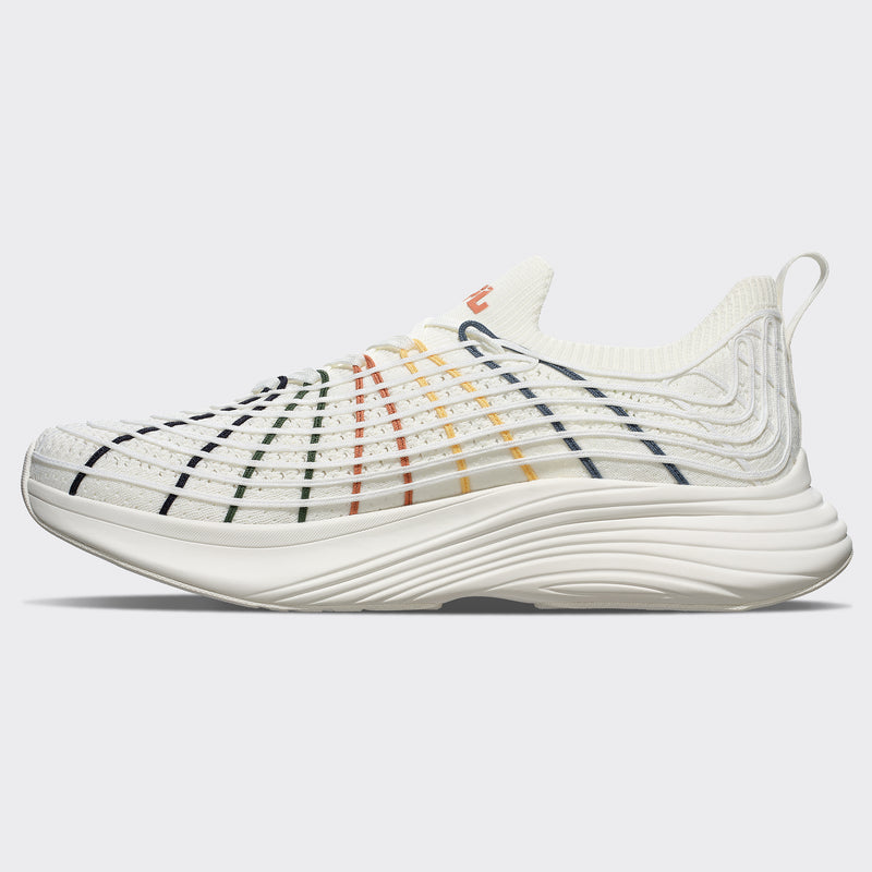 Men's TechLoom Zipline Ivory / Terracotta / Multi view 2