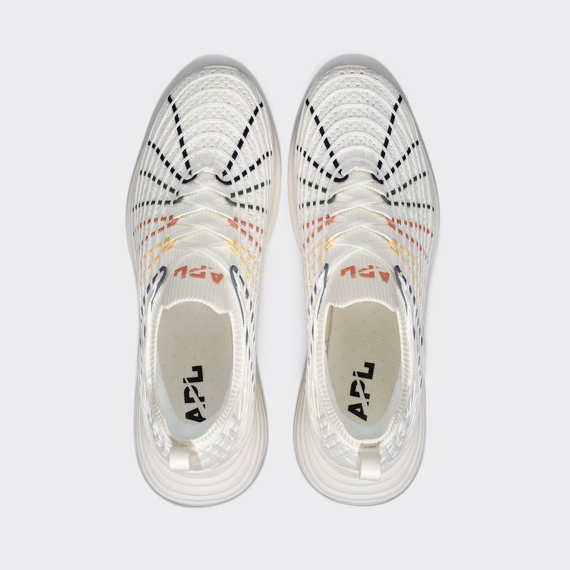 Men's TechLoom Zipline Ivory / Terracotta / Multi view 5
