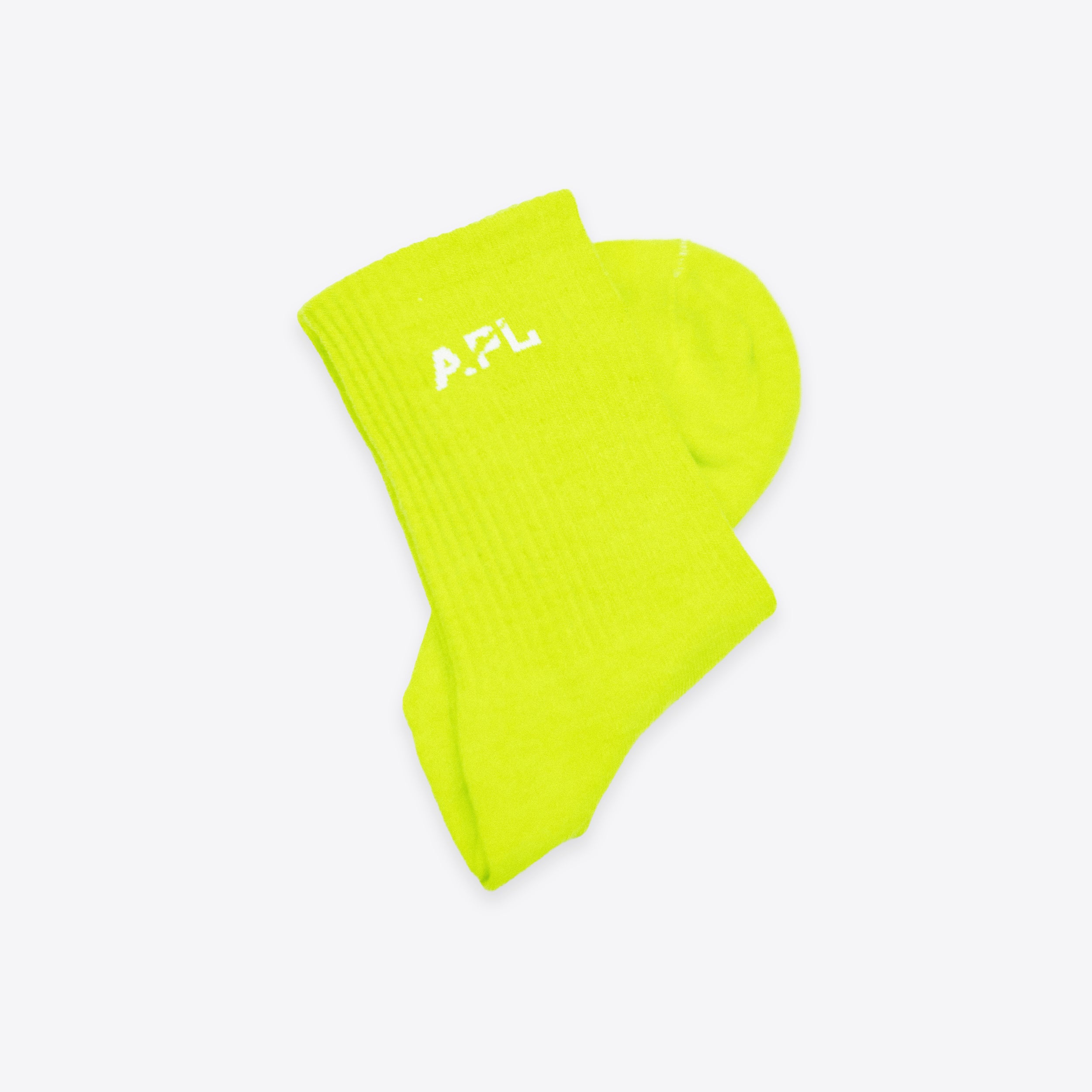 APL Lux Logo Socks Energy / White view 1