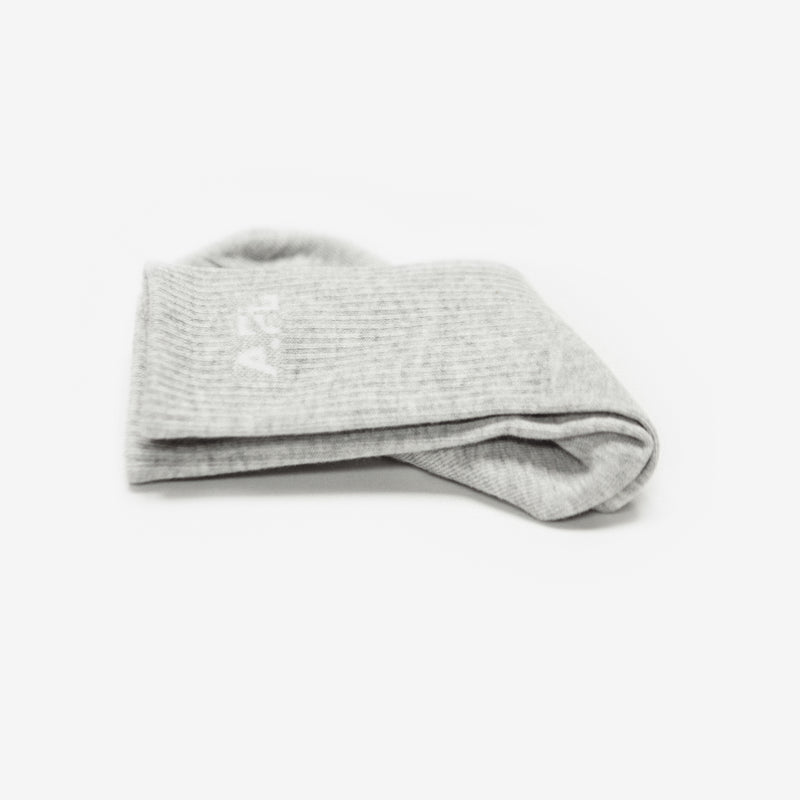 APL Lux Logo Socks Heather Grey / Ivory view 2