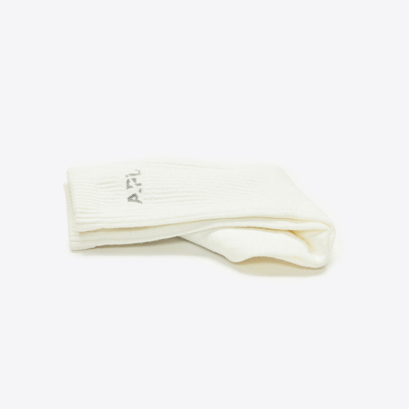 APL Lux Logo Socks Ivory / Cement