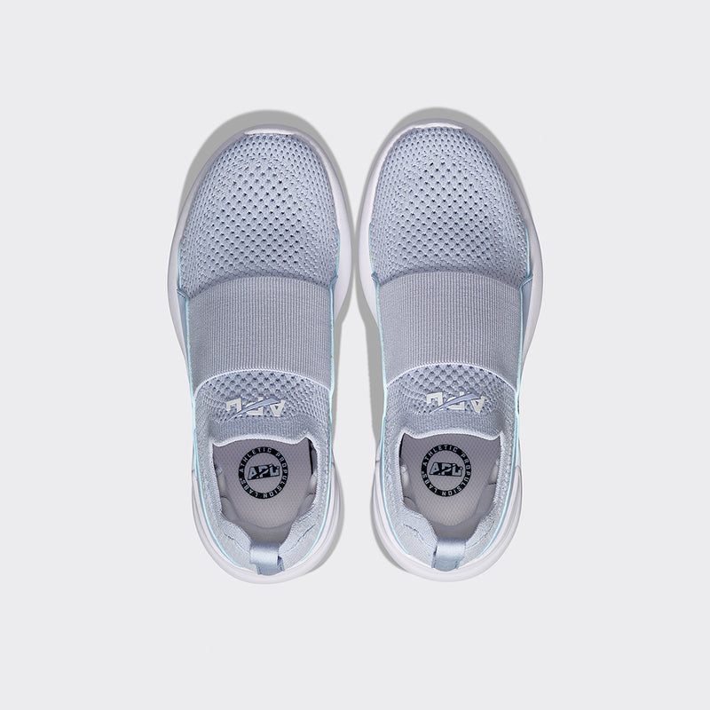 Youth's TechLoom Bliss Fresh Air / White/Ribbed view 5