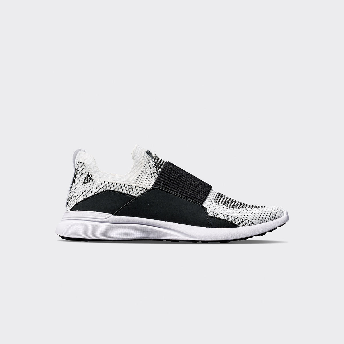 Youth&#39;s TechLoom Bliss White / Black / Black / Ribbed view 1